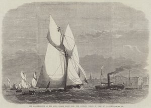 La gara di golette del Royal Thames Yacht Club, la Gloriana arriva prima a Gravesend